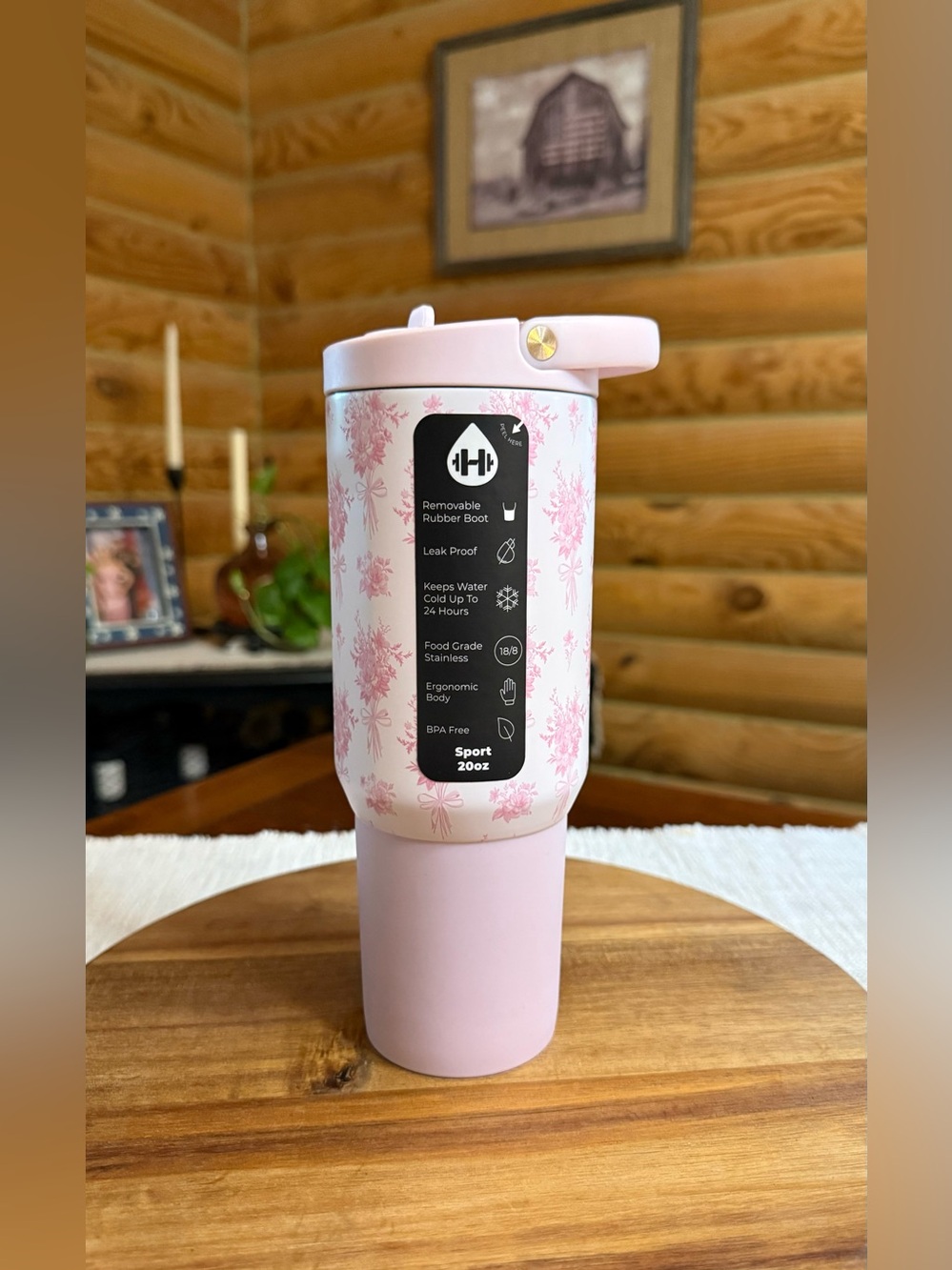 BOUQUET HydroJug 20oz SPORT Water Bottle • LIMITED EDITION